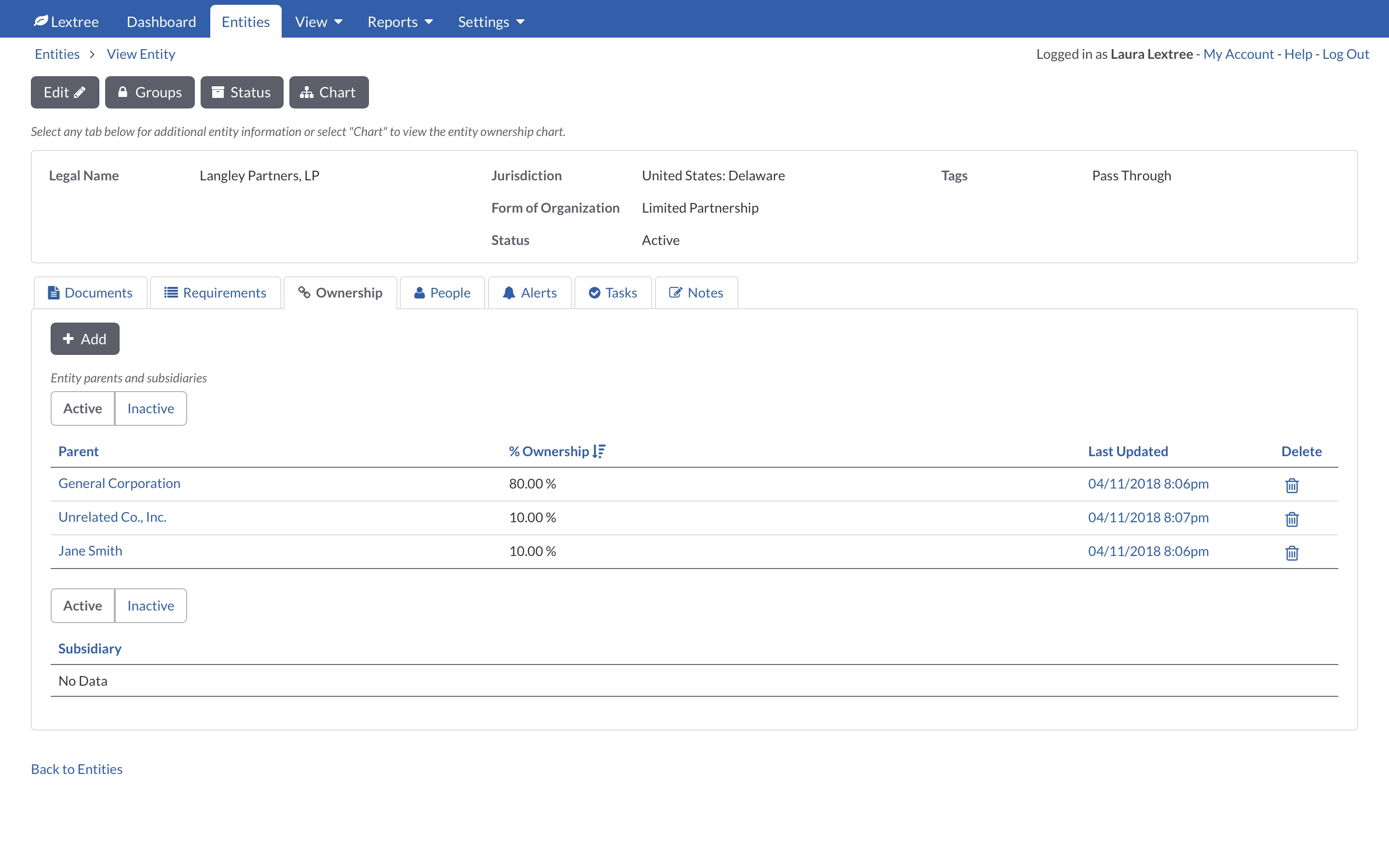 How to Manage Partnerships in Lextree